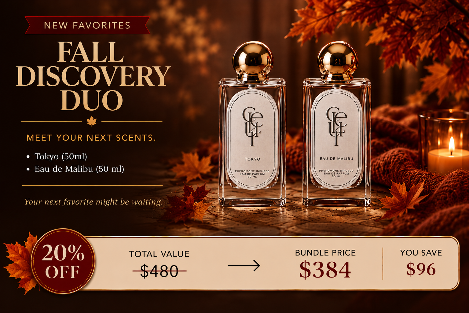 Fall Discovery Duo (New scent favorites)