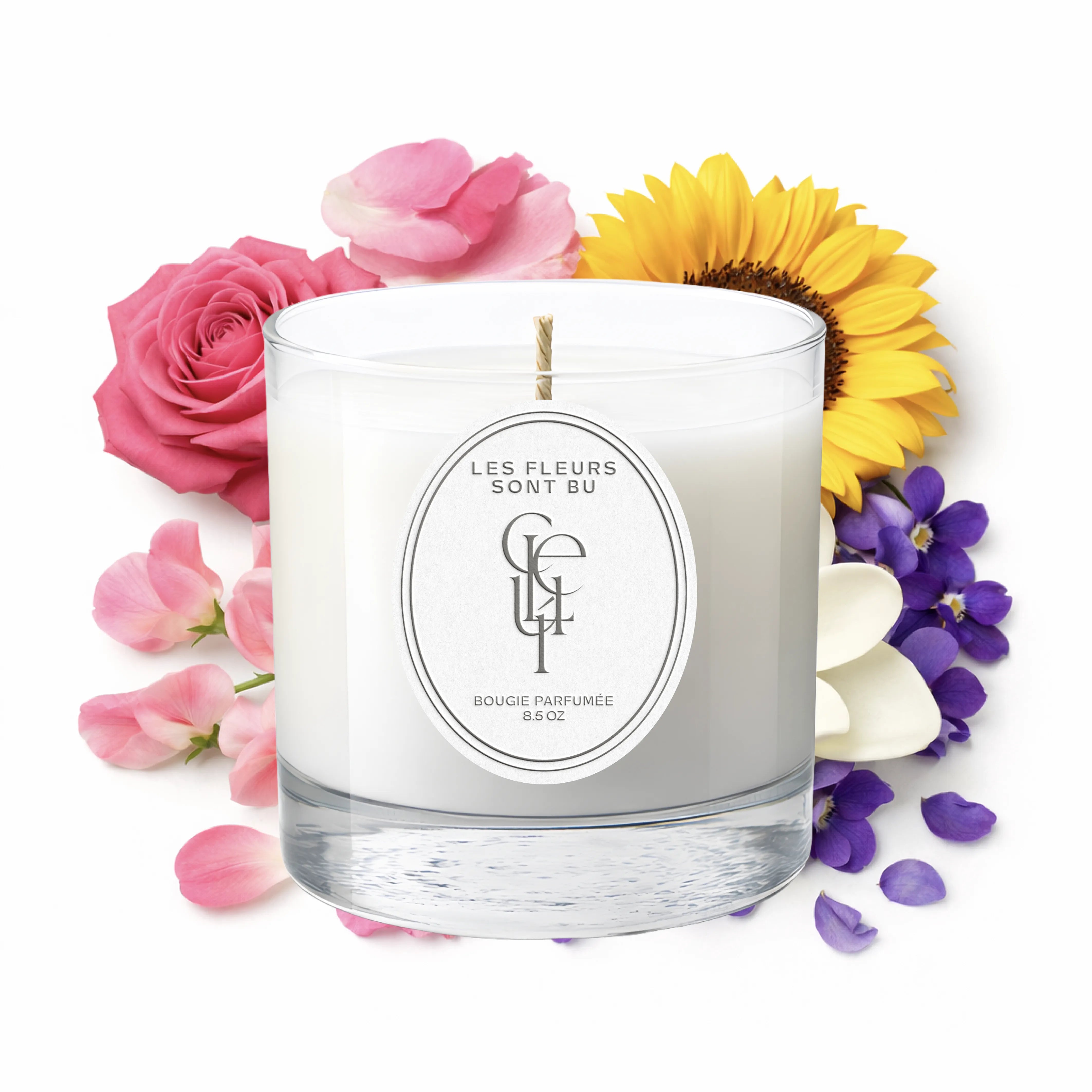Les Fleurs - Signature Candle 8.5 oz